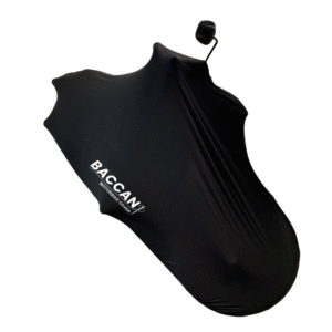 Telo coprimoto su misura harley davidson softail marchio federico baccan colore nero