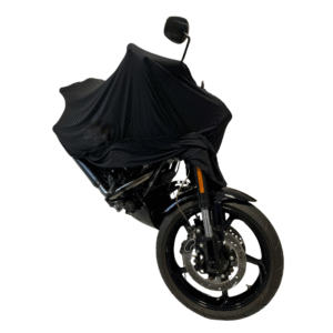 Telo coprimoto su misura harley davidson softail marchio federico baccan colore nero