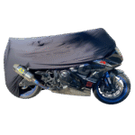 Telo coprimoto su misura da interno suzuki gsx r2 Marchio Federico Baccan colore nero