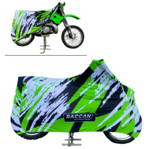 Telo coprimoto Enduro - Nero / Bianco / Verde foto principale marchio Federico Baccan