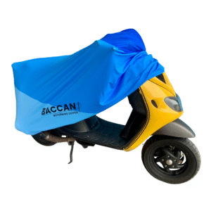 Telo copriscooter piaggio zip colore celeste azzurro blu marchio Federico Baccan