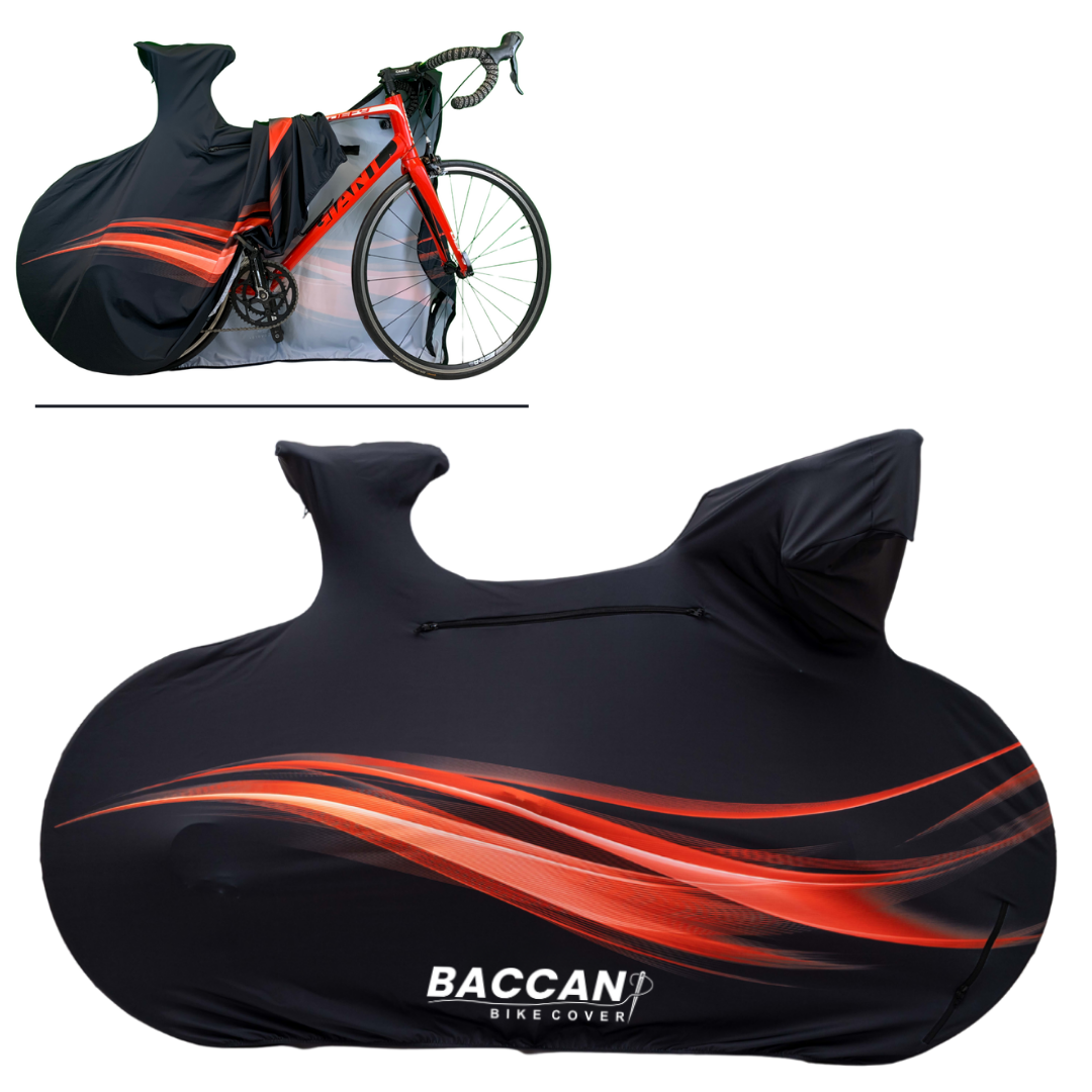 Telo Copri Bici Da Esterno Per 2 Biciclette, Taglia L 210x75x125 Cm, Tessuto Oxford Nero, Antipioggia