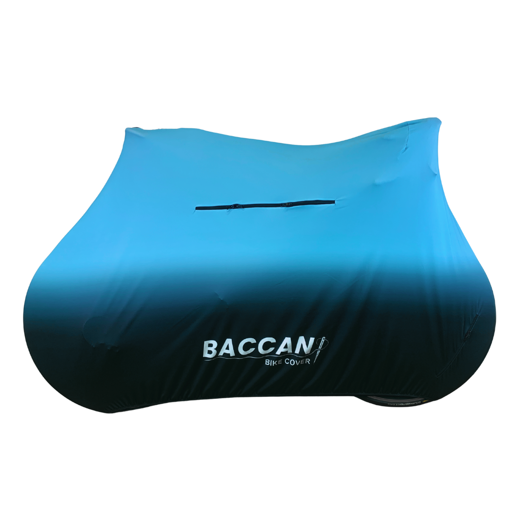 Telo-copribici-da-corsa-universale-Federico-Baccan-standard-nero-azzurro-7 Telo copribici da corsa universale vista laterale, marchio federico baccan. Modello standard colore nero e azzurro
