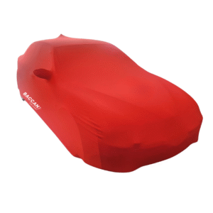 Telo copriauto su misura alfa romeo 156 gta vista frontale marchio federico baccan