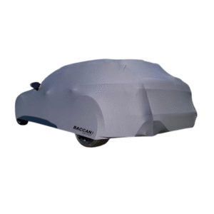 Telo copriauto su misura audi a6 s6 rs6 vista posteriore tutta coperta marchio federico baccan