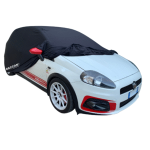 telo copriauto fiat grande punto abarth su misura da interno Federico Baccan