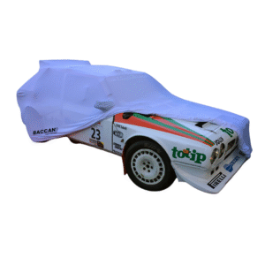 telo copriauto lancia delta s4 su misura da interno Federico Baccan