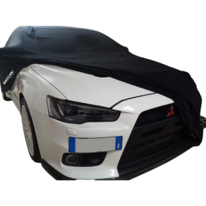 telo copriauto mitsubishi lancer evo 10 su misura da interno Federico Baccan