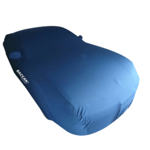 Telo copriauto Nissan Silvia S14 / S15 vista frontale telo colore blu notte marchio federico baccan