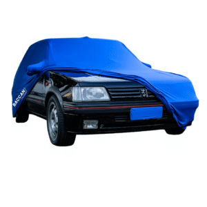 telo copriauto peugeot 205 gti su misura da interno Federico Baccan