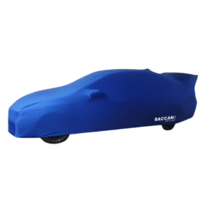 Telo copriauto su misura subaru impreza wrx sti legendary edition vista laterale guidatore marchio federico baccan