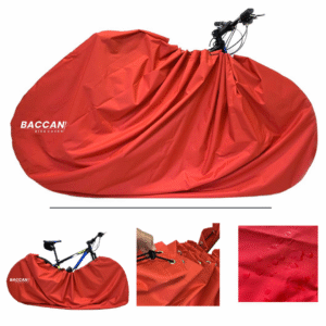 telo copribici da trasporto sacca portabici universale impermeabile mtb Federico Baccan rosso